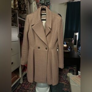 Pink Calvin Klein Trench Coat
